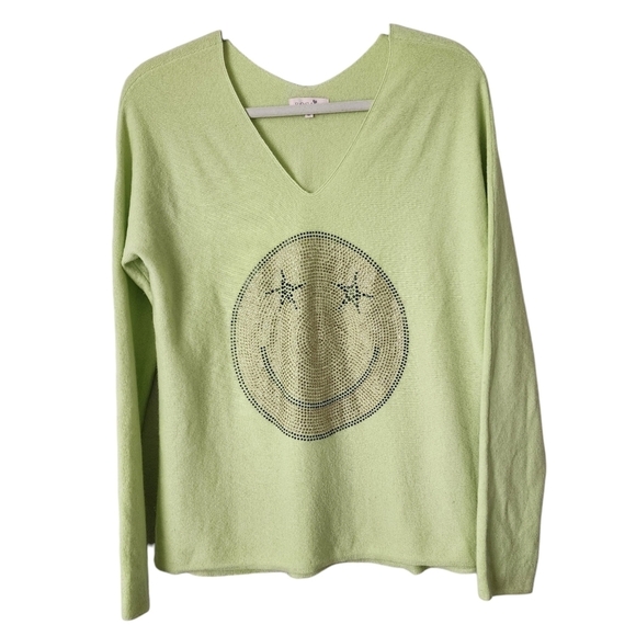 ROSA VON SCHMAUS 100% Cashmere sweater bling starry-eyed knit